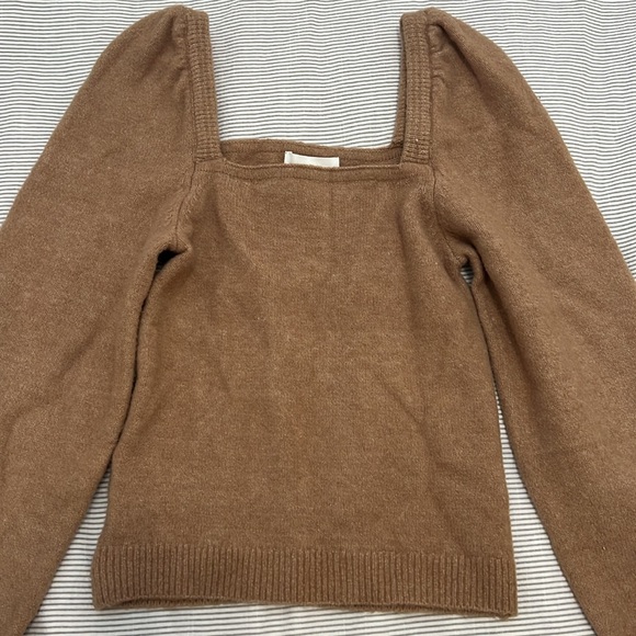 Square Neck Sweater - Picture 2 of 5